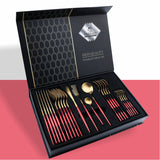 24 Piece Steel Knife Gift Box