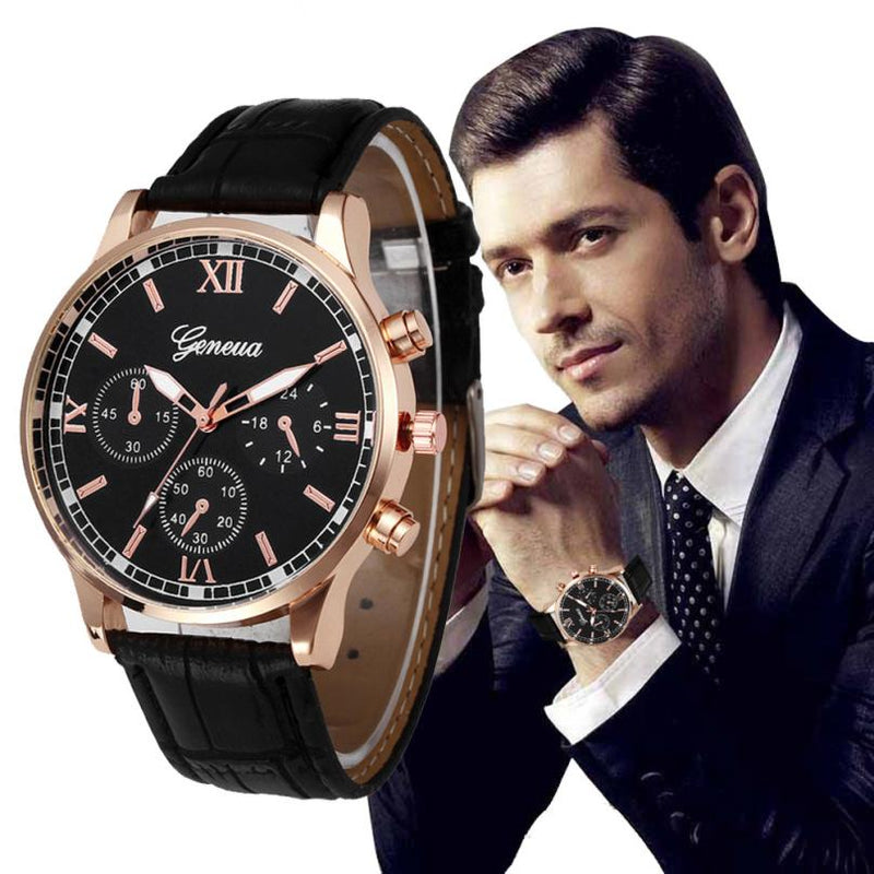 Genf Luxus-Quarz-Casual-Uhr