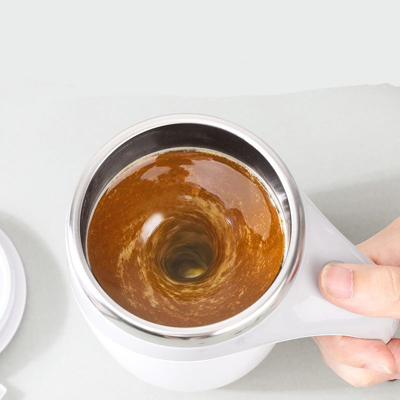 LazyStir wiederaufladbare Kaffeetasse mit automatischem Rühren