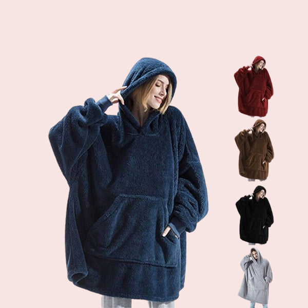 XXL Kapuzen-Sweatshirt mit Tasche